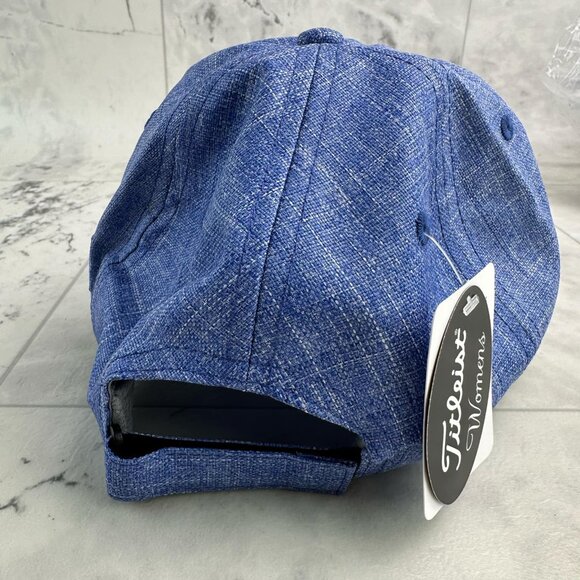 New Titleist Women's Montauk Breezer Stars & Stripes Heather Blue/Red Hat/Cap - Picture 4 of 4